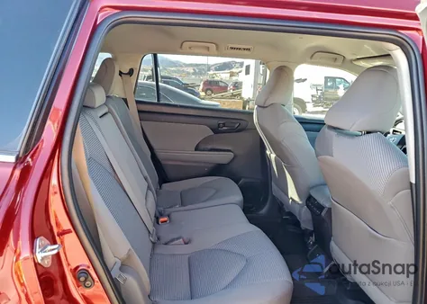 2021 Toyota Highlander L from USA, damaged, VIN 5TDBZRBHXMS528346